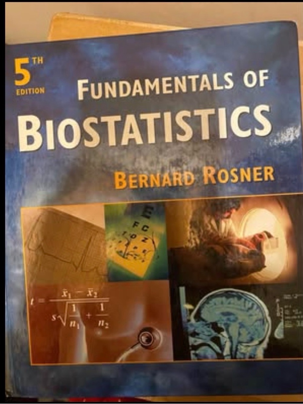Blue Biostatistics Textbook by - Fundamentals of Biostatistics